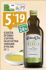 Costa d'Oro - L'extra Olio Extra Vergine D'Oliva