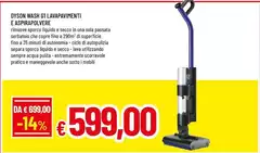 Dyson - Wash Gi Lavapavimenti E Aspirapolvere