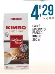 Kimbo - Caffè Macinato Fresco
