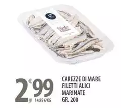 Marè - Carezze Di Mare Filetti Alici Marinate