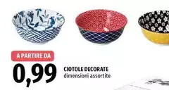 Ciotole Decorate