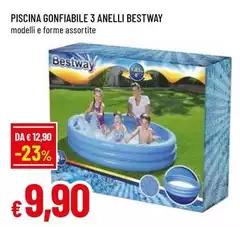 Bestway - Piscina Gonfiabile 3 Anelli