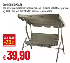 Dondollo 3 Posti