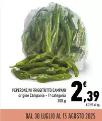 Origine - Peperoncini Friggitutto Campani