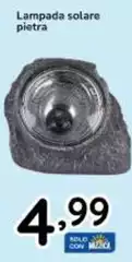 Lampada Solare Pietra