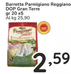 Gran Terre - Barrette Parmigiano Reggiano DOP
