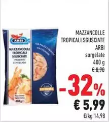 Arbi - Mazzancolle Tropicali Sgusciate