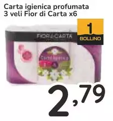 Fior Di Carta - Carta Igienica Profumata 3 Veli  X6
