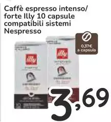 Nespresso - Caffè Espresso Intenso/Forte 10 Capsule Compatibili Sistemi