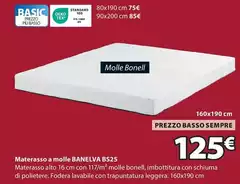 Basso - Materasso A Molle Banelva Bs25