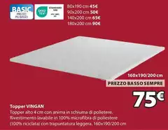 Basso - Topper