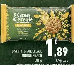 Mulino Bianco - Biscotti Grancereale