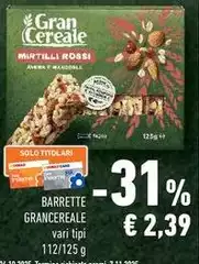 Grancereali - Barrette