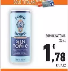 Solo - Bombay&Tonic