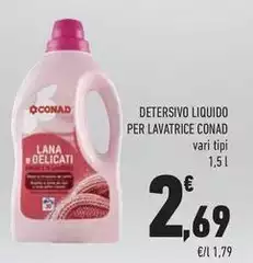 Conad - Detersivo Liquido Per Lavatrice