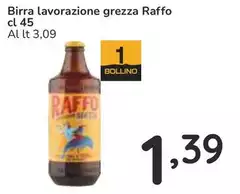 Raffo - Birra Lavorazione Grezza