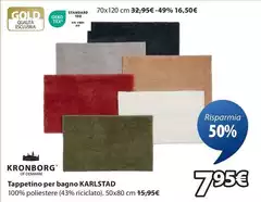 Gold - Tappetino Per Bagno