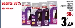 Conad - Lampadina Led Goccia
