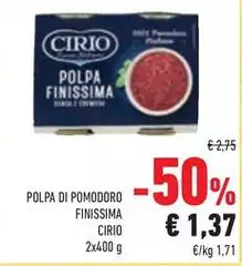 Cirio - Polpa Di Pomodoro Finissima