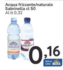 Sabrinella - Acqua Frizzante/Naturale