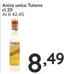 Tutone - Anice Unico