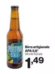 Birra Artigianale Apa 5.6