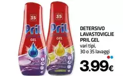 Pril - Detersivo Lavastoviglie Gel
