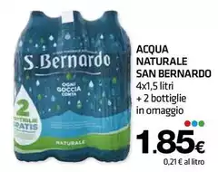 S. bernardo - Acqua Naturale