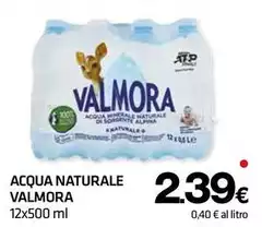 Valmora - Acqua Naturale