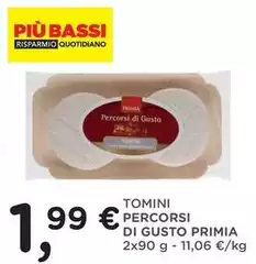 Primia - Tomini Percorsi Di Gusto