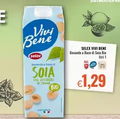 Selex - Vivi Bene Bevanda A Base Di Soia Bio