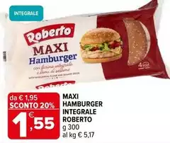 Roberto - Maxi Hamburger Integrale
