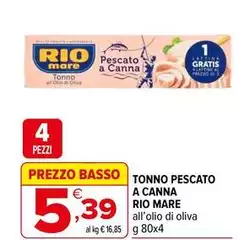 Rio Mare - Tonno Pescato A Canna