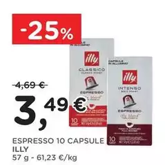 Illy - Espresso 10 Capsule