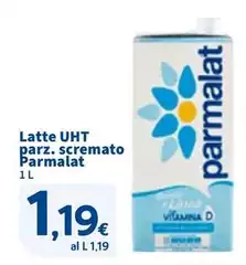 Parmalat - Latte UHT Parz. Scremato