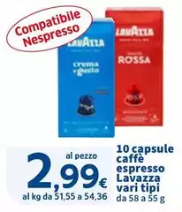 Lavazza - 10 Capsule Caffè Espresso