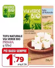 Primia - Tofu Naturale Via Verde Bio