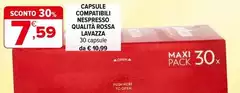 Lavazza - Capsule Compatibili Nespresso Qualità Rossa