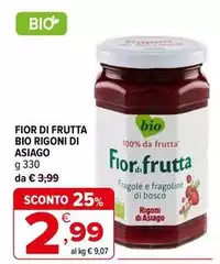 Asiago - Fior Di Frutta Bio Rigoni Di