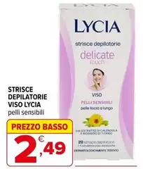 Lycia - Strisce Depilatorie Viso