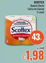 Scottex - Quanto Basta Carta Da Cucina
