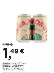 Moretti - Birra In Lattina Birra