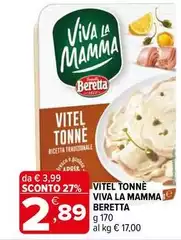 Beretta - Vitel Tonnè Viva La Mamma