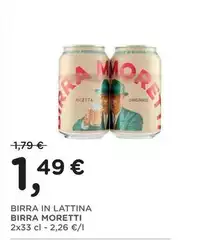 Moretti - Birra In Lattina Birra