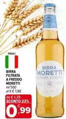 Moretti - Birra Filtrata A Freddo