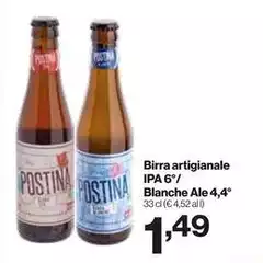 Blanche - Birra Artigianale Ipa 6%/ Ale 4,4