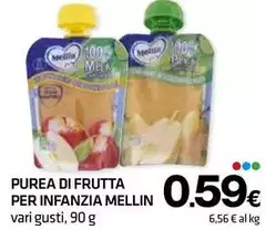 Mellin - Purea Di Frutta Per Infanzia