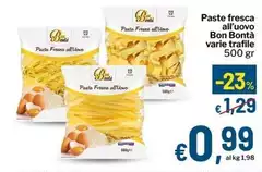 Bon bontà - Pasta Fresca All'Uovo