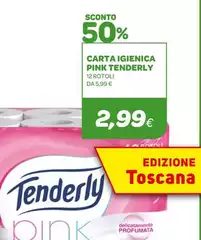 Tenderly - Carta Igienica Pink