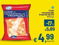 Mazzancolle Tropicali